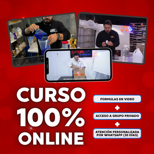 KIT DE LAX CLEAN + CURSO ONLINE CON FÓRMULAS EN VIDEO + ATENCIÓN PERSONALIZADA 30 DÍAS