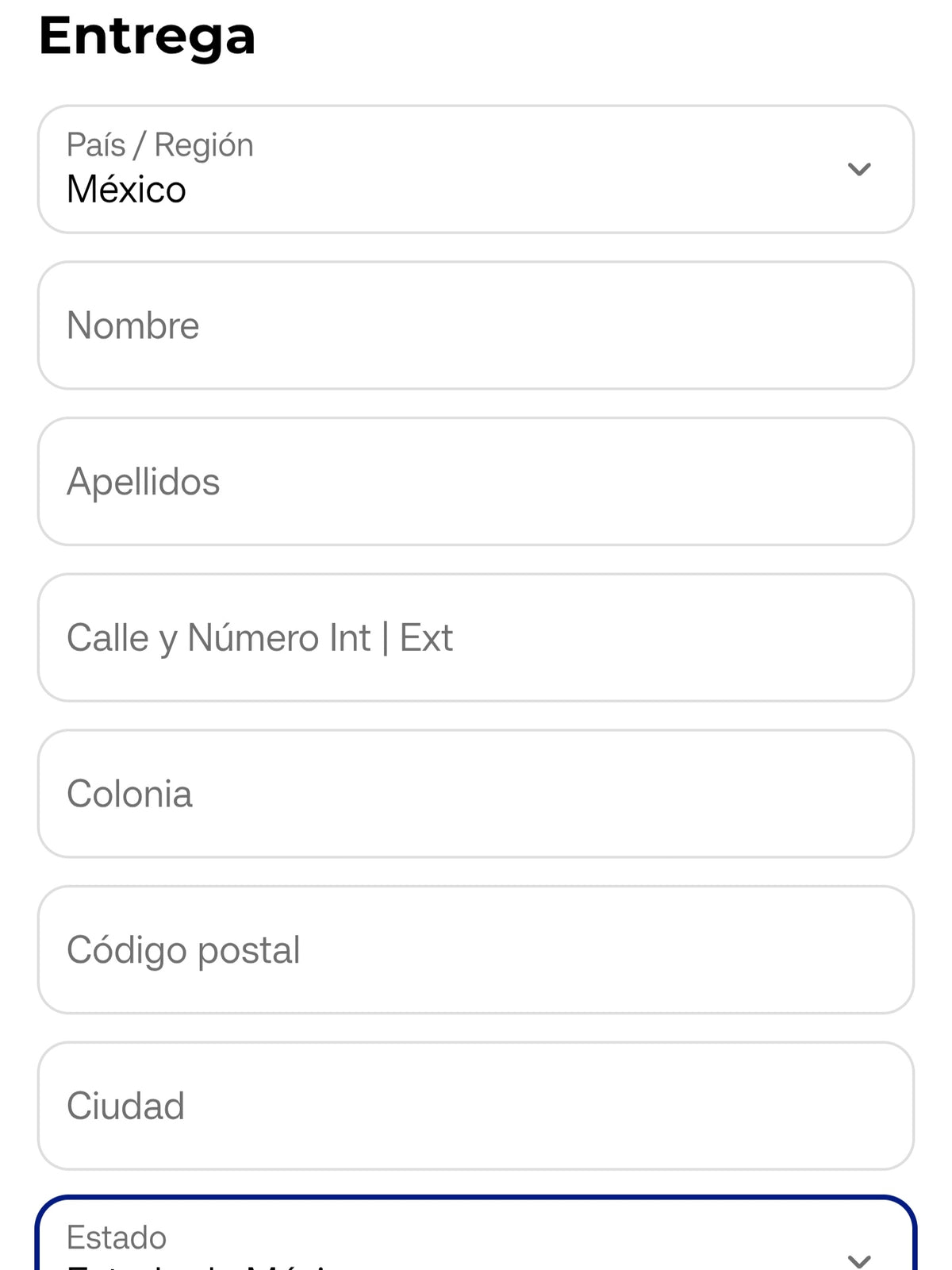 Llena LA INFORMACIÓN DE CONTACTO