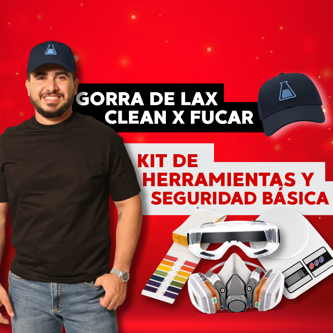 "EL BUEN KIT" DE LAX CLEAN HOGAR Y AUTOMOTRIZ + 2 CURSOS ONLINE CON FÓRMULAS EN VIDEO CON ACTUALIZACIONES + ATENCIÓN PERSONALIZADA 45 DÍAS