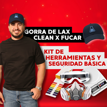 "EL BUEN KIT" DE LAX CLEAN HOGAR Y AUTOMOTRIZ + 2 CURSOS ONLINE CON FÓRMULAS EN VIDEO CON ACTUALIZACIONES + ATENCIÓN PERSONALIZADA 45 DÍAS