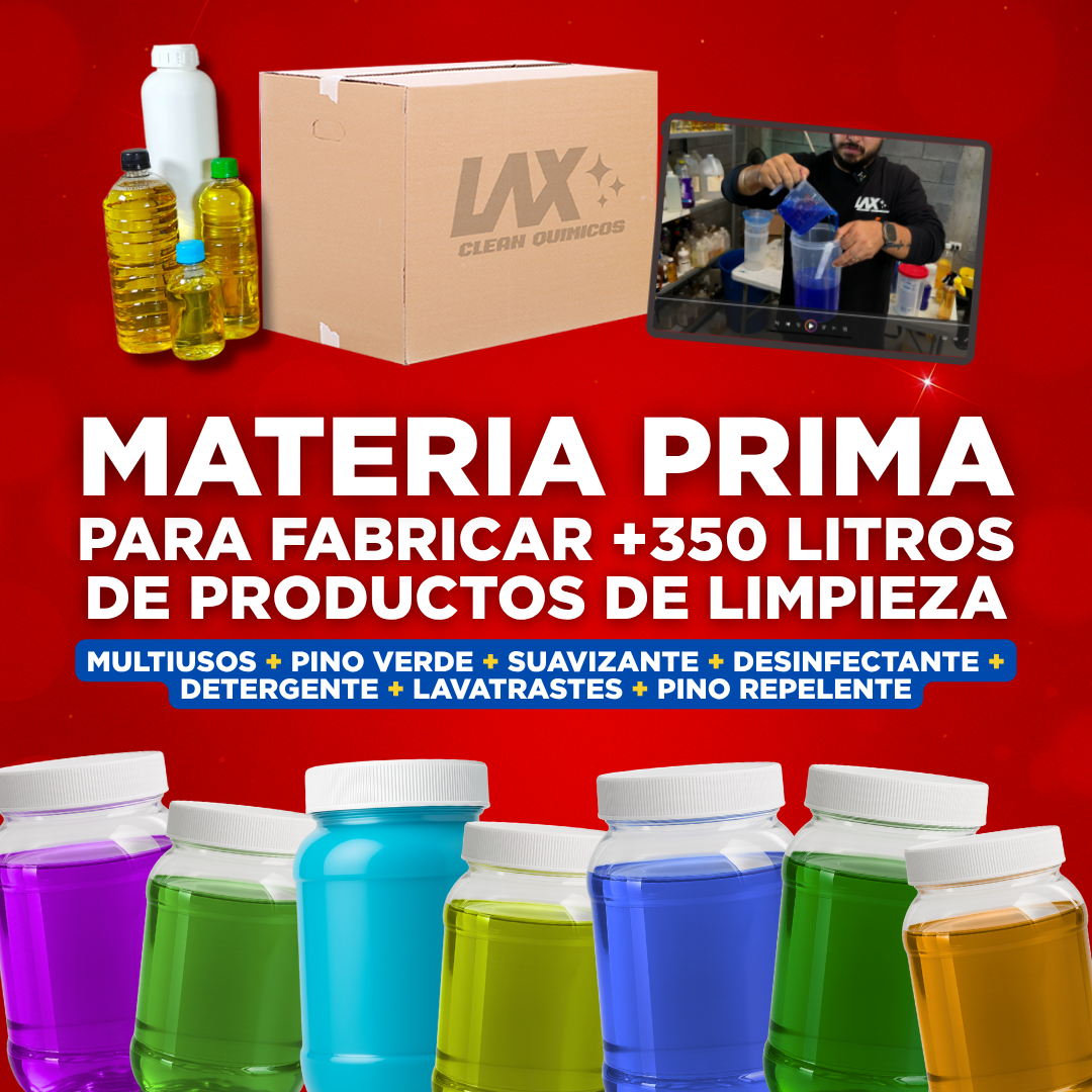 KIT DE LAX CLEAN + CURSO ONLINE CON FÓRMULAS EN VIDEO + ATENCIÓN PERSONALIZADA 30 DÍAS
